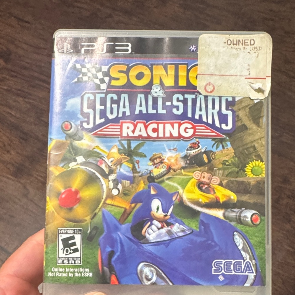 SEGA Sonic & SEGA All-Stars Racing for PS3 - Blue